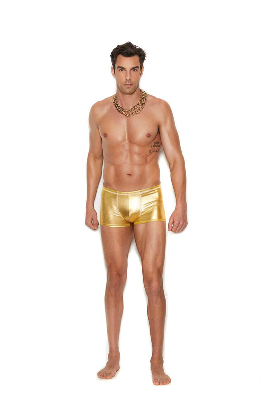 Elegant Moments Gold Men's Gold Lame' Boxer Brief 82193 - Elegant Moments - Flyclothing LLC