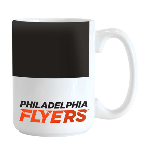 Philadelphia Flyers Color Block 15 oz Sublimated Mug - Logo Brands - Flyclothing LLC