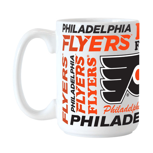 Philadelphia Flyers 15oz Spirit Sublimated Mug - Logo Brands - Flyclothing LLC