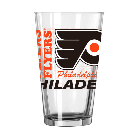 Philadelphia Flyers 16oz Spirit Pint Glass - Logo Brands - Flyclothing LLC