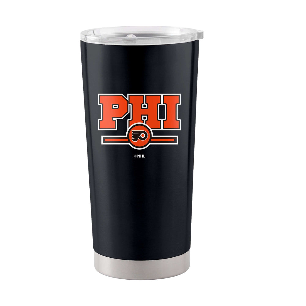 Philadelphia Flyers Letterman 20oz Stainless Tumbler - Logo Brands - Flyclothing LLC