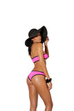 Elegant Moments Neon Pink 2 Piece Swimwear Set 82219 - Elegant Moments - Flyclothing LLC