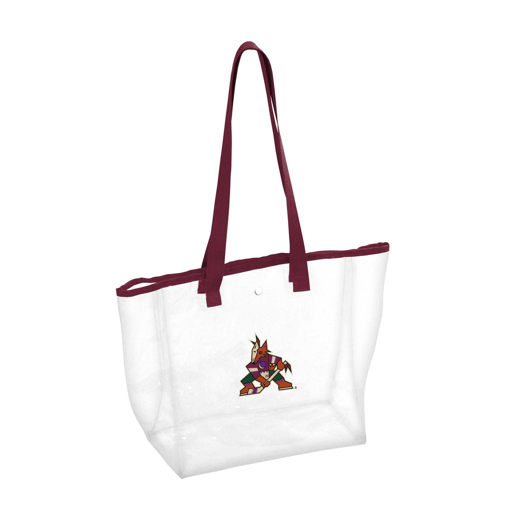 Arizona Coyotes Clear Tote - Logo Brands - Flyclothing LLC