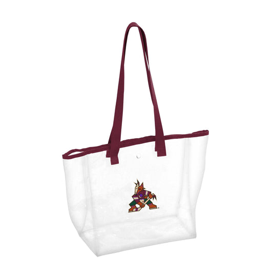 Arizona Coyotes Clear Tote - Logo Brands - Flyclothing LLC
