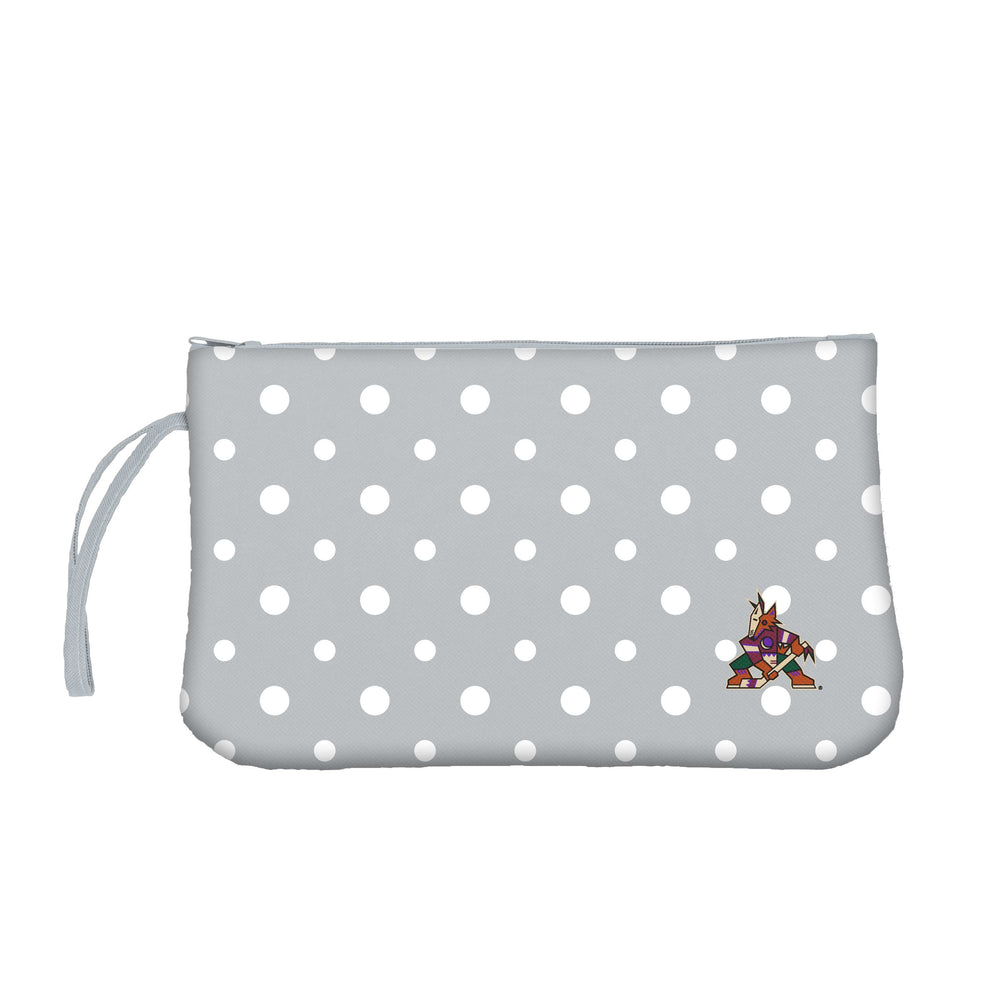 Arizona Coyotes Dot Wristlet - Logo Brands - Flyclothing LLC
