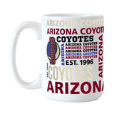 Arizona Coyotes 15oz Spirit Sublimated Mug - Logo Brands - Flyclothing LLC