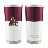 Arizona Coyotes 20oz Colorblock Stainless Steel Tumbler - Logo Brands - Flyclothing LLC