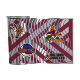 Arizona Coyotes Flex 20oz Plastic Wall Stainless Tumbler - Logo Brands - Flyclothing LLC