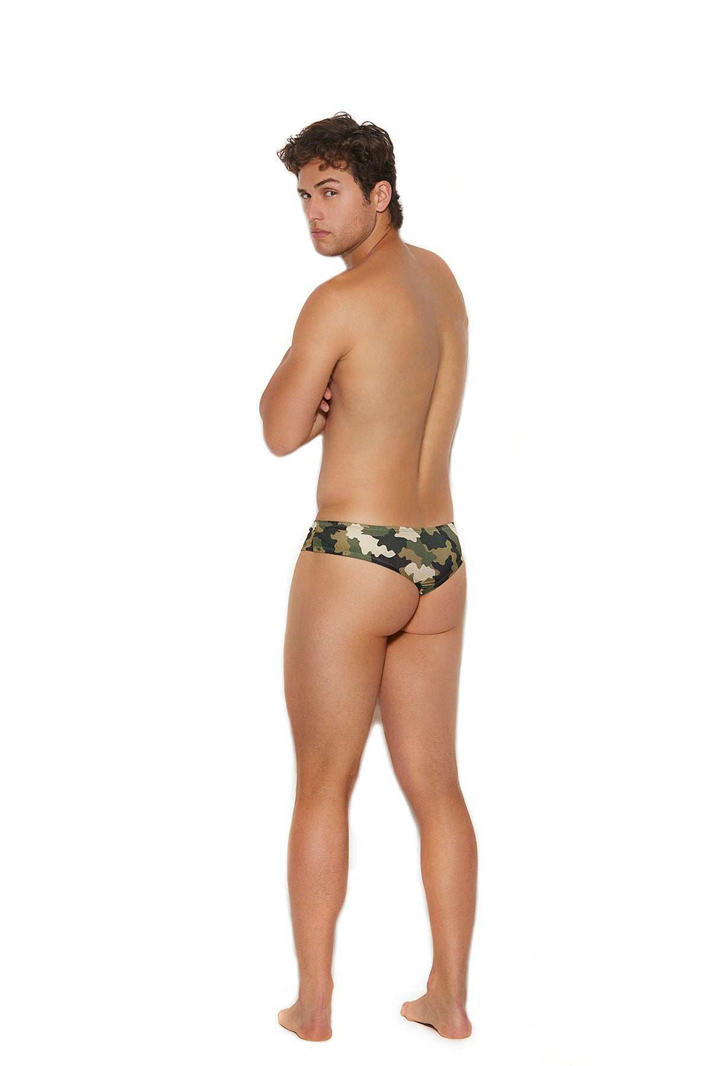 Elegant Moments Camouflage Men's Thong Back Brief 82391 - Elegant Moments - Flyclothing LLC