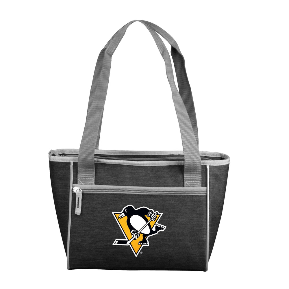 Pittsburgh Penguins Crosshatch 16 Can Cooler Tote - Logo Brands - Flyclothing LLC