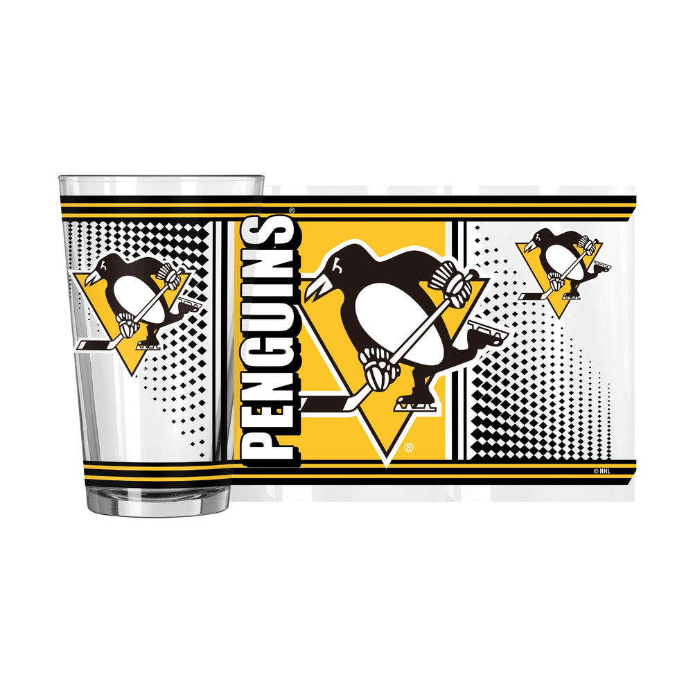 Pittsburgh Penguins 16oz Hero Pint Glass - Logo Brands - Flyclothing LLC