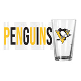 Pittsburgh Penguins 16oz Overtime Pint Glass - Logo Brands - Flyclothing LLC