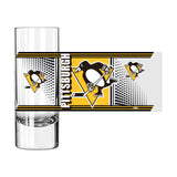 Pittsburgh Penguins 2.5oz Hero Shooter Glass - Logo Brands - Flyclothing LLC