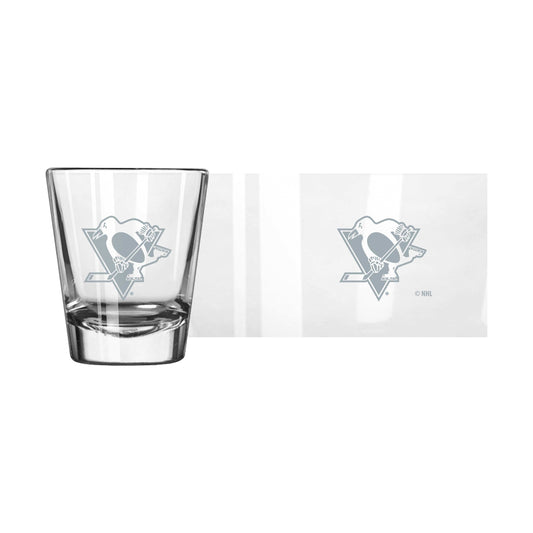 Pittsburgh Penguins 2oz Frost Shot Glass - Logo Brands - Flyclothing LLC