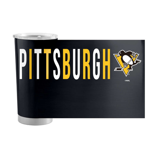 Pittsburgh Penguins Overtime 20oz Stainless Tumbler - Logo Brands - Flyclothing LLC