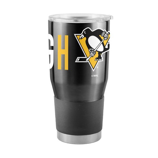 Pittsburgh Penguins Overtime 30oz Stainless Tumbler - Logo Brands - Flyclothing LLC