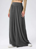 High Waist Wide Leg Pants - Trendsi - Flyclothing LLC