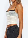 Lace Sweetheart Neck Cami - Trendsi - Flyclothing LLC