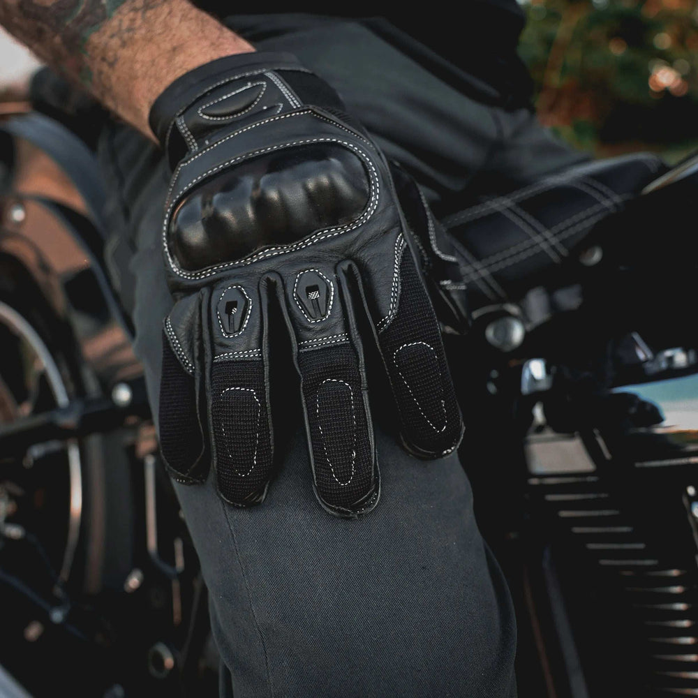 Men’s Soft Palm Grip Bike Gloves – Full Cover - Unik Just for Bikers - Flyclothing LLC
