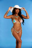 Elegant Moments Tie Dye 2 Pc Swimwear Set 82491 - Elegant Moments - Flyclothing LLC