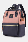 Himawari Waterproof Canvas Backpack Bag with Side Pockets - Trendsi - Flyclothing LLC