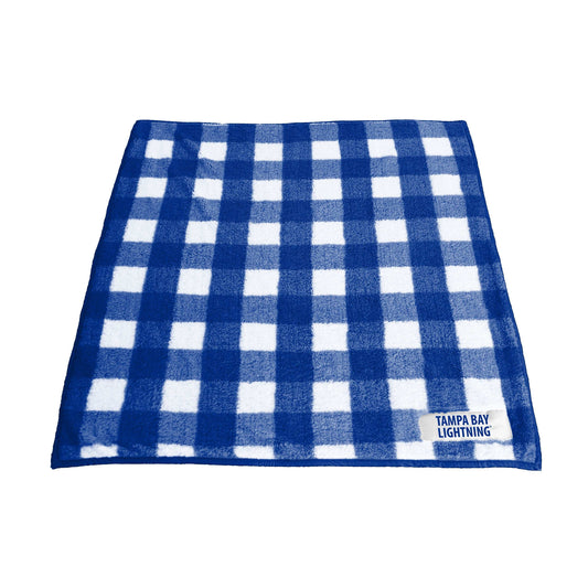 Tampa Bay Lightning Buffalo Check Frosty Fleece - Logo Brands - Flyclothing LLC