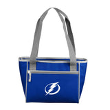 Tampa Bay Lightning Crosshatch 16 Can Cooler Tote - Logo Brands - Flyclothing LLC