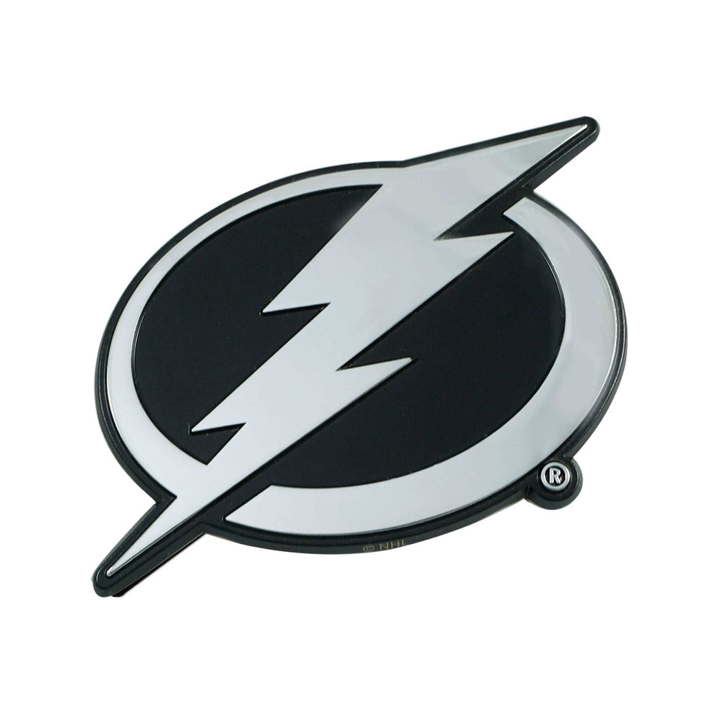 NHL - Tampa Bay Lightning Chrome Emblem - Logo Brands - Flyclothing LLC
