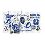 Tampa Bay Lightning 16oz Native Pint Glass - Logo Brands - Flyclothing LLC