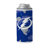 Tampa Bay Lightning 12oz Camo Slim Can Coolie - Logo Brands - Flyclothing LLC