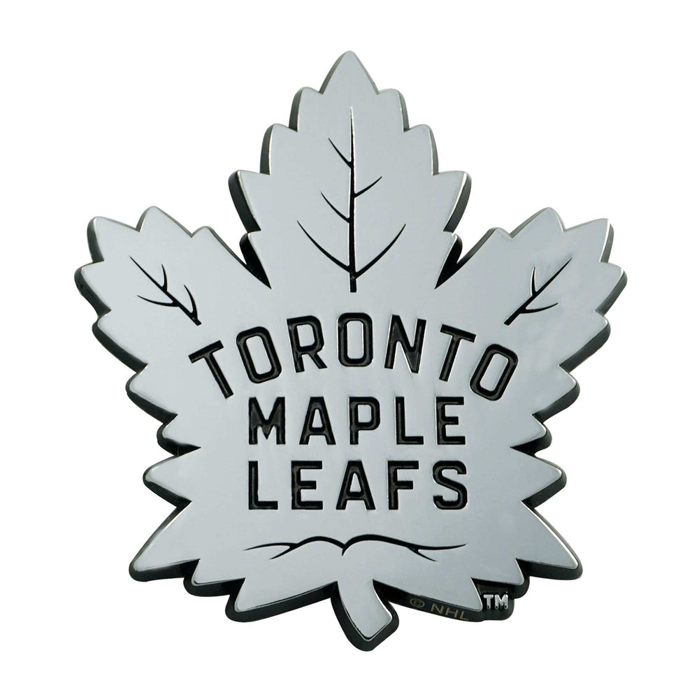 NHL - Toronto Maple Leafs Chrome Emblem - Logo Brands - Flyclothing LLC
