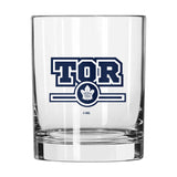 Toronto Maple Leafs 14oz Letterman Rocks Glass - Logo Brands - Flyclothing LLC