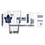 Toronto Maple Leafs 16oz Spirit Pint Glass - Logo Brands - Flyclothing LLC