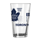 Toronto Maple Leafs 16oz Spirit Pint Glass - Logo Brands - Flyclothing LLC