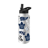 Toronto Maple Leafs 34oz Native Quencher Bottle - Logo Brands - Flyclothing LLC