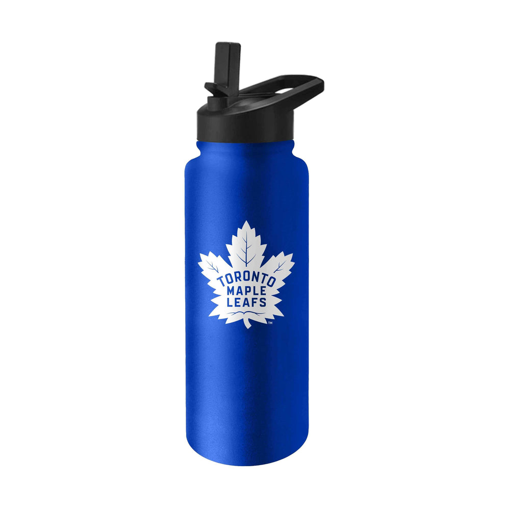 Toronto Maple Leafs 34oz Logo Quencher Bottle - Logo Brands - Flyclothing LLC