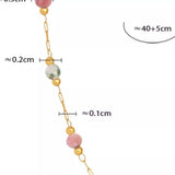 18K Gold-Plated Titanium Steel Necklace - Trendsi - Flyclothing LLC