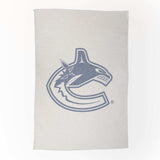 Vancouver Canucks Oversized Logo Sublimated Sweatshirt Blanket - Logo Brands - Flyclothing LLC