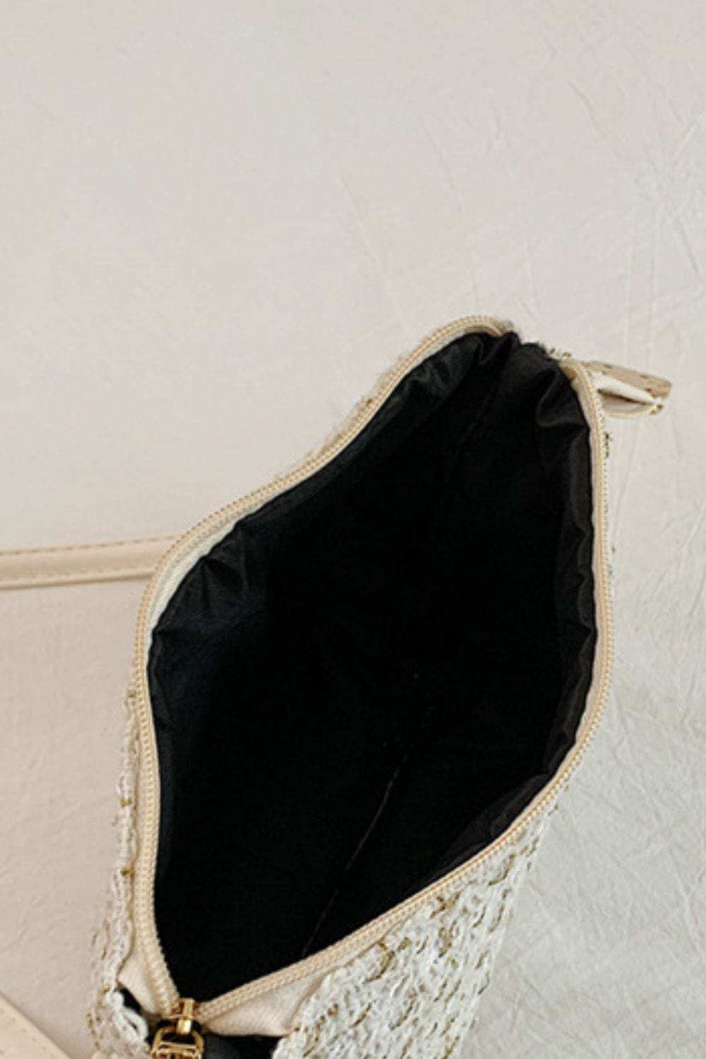 Woven Removable Strap Shoulder Bag - Trendsi - Flyclothing LLC