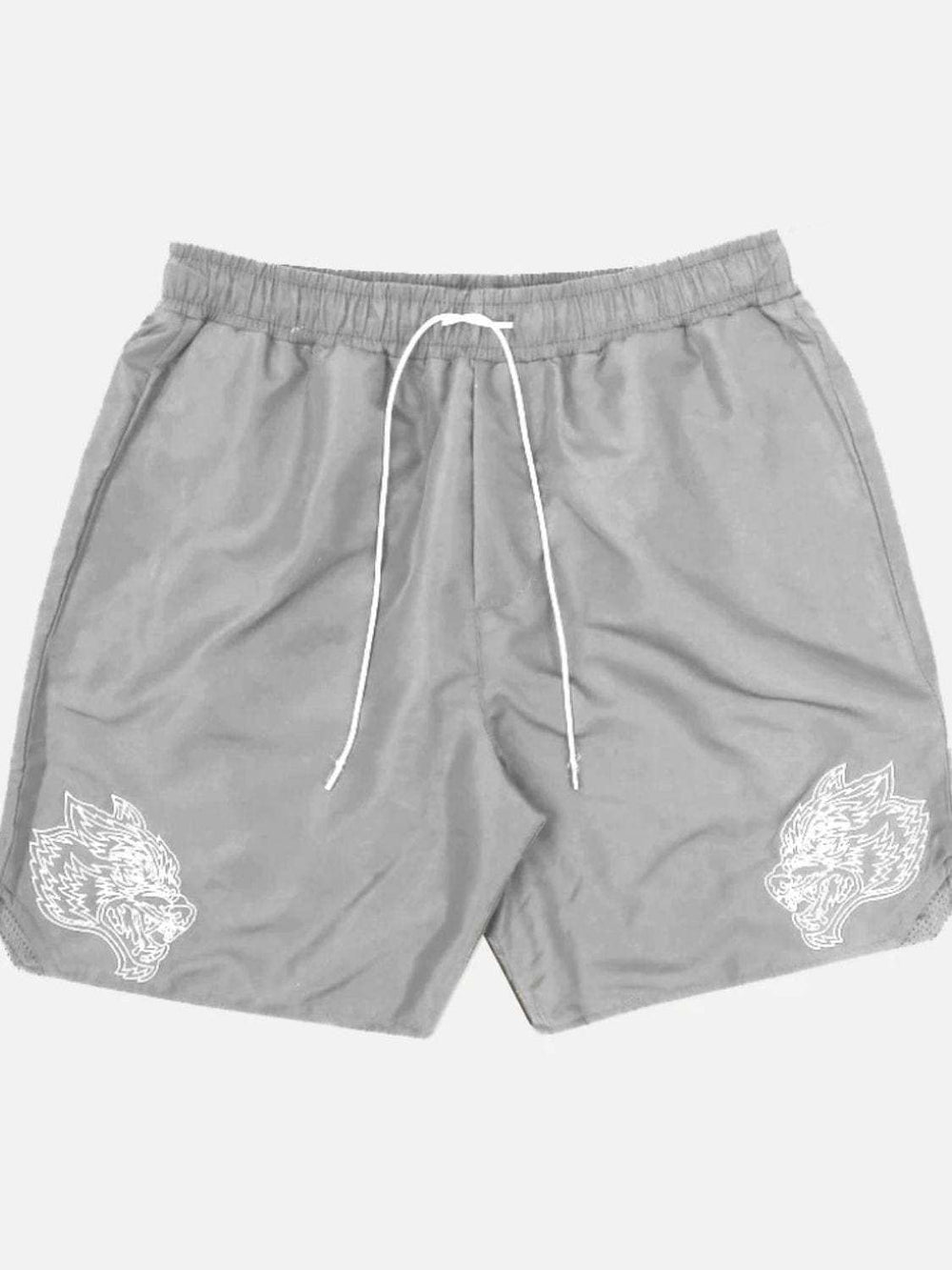 Men's Plus Size Drawstring Waist Shorts - Trendsi - Flyclothing LLC