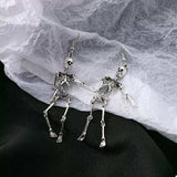 Halloween Skeleton Dangle Earrings - Trendsi - Flyclothing LLC