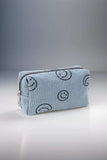 Zenana Smiley Face Corduroy Cosmetic Pouch - Trendsi - Flyclothing LLC