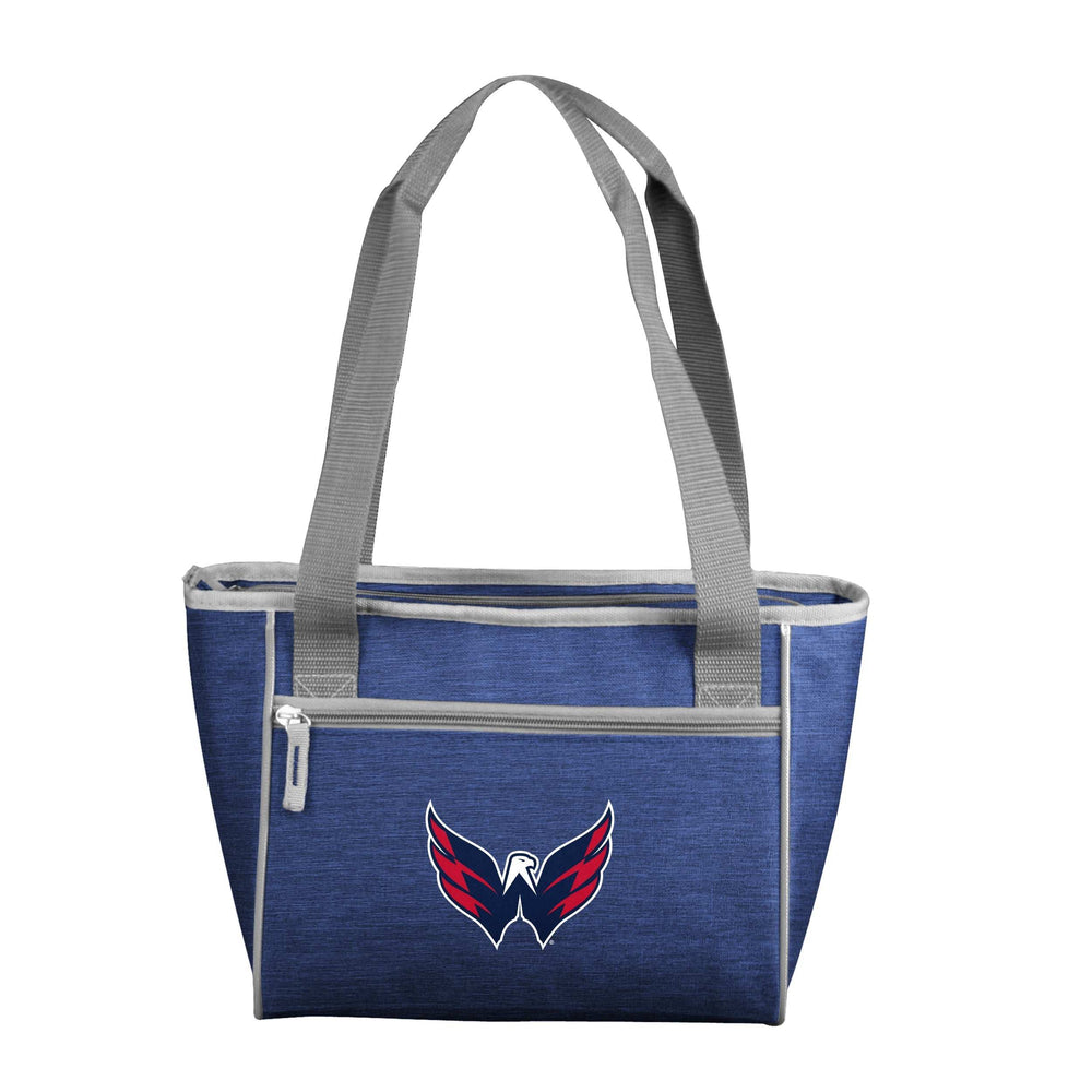 Washington Capitals Crosshatch 16 Can Cooler Tote - Logo Brands - Flyclothing LLC