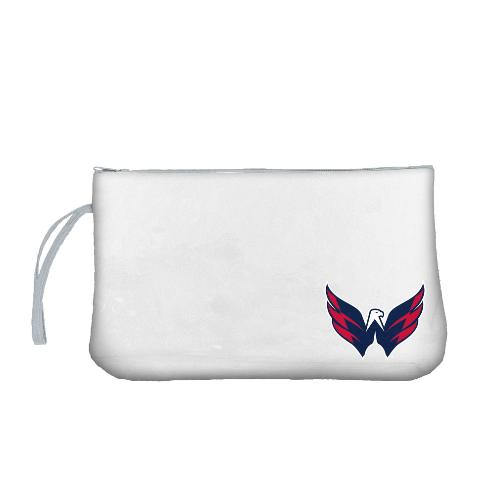 Washington Capitals Clear Wristlet - Logo Brands - Flyclothing LLC