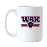 Washington Capitals 15oz Letterman Sublimated Mug - Logo Brands - Flyclothing LLC
