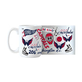 Washington Capitals 15oz Native Sublimated Mug - Logo Brands - Flyclothing LLC