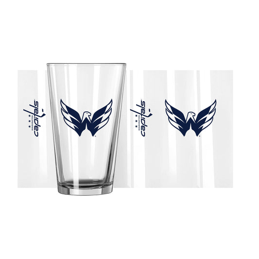 Washington Capitals 16oz Gameday Pint Glass - Logo Brands - Flyclothing LLC