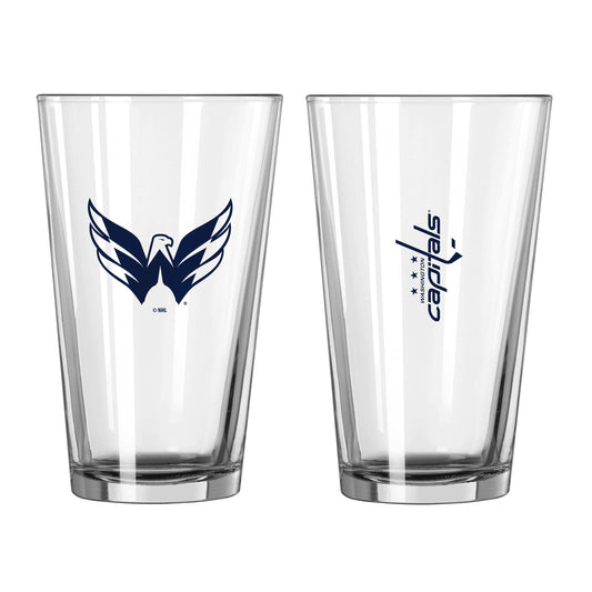 Washington Capitals 16oz Gameday Pint Glass - Logo Brands - Flyclothing LLC