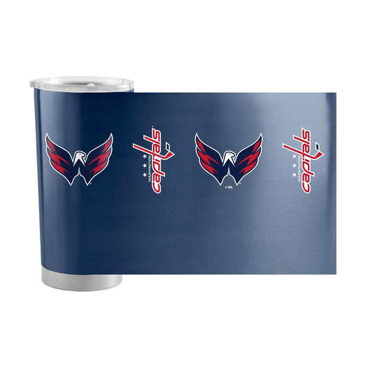 Washington Capitals 20oz Gameday Stainless Steel Tumbler - Logo Brands - Flyclothing LLC
