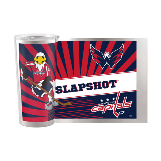 Washington Capitals 20oz Mascot Stainless Steel Tumbler - Logo Brands - Flyclothing LLC